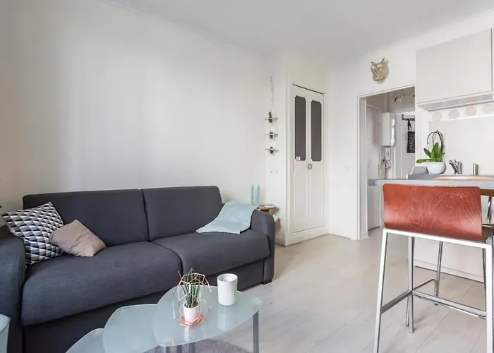 Cozy 1-bedroom Metro At Your Doorstep With Eiffel Tower View! דירה